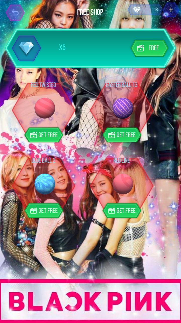 Blackpink Magic Twist-Twister Tiles KPOP Game 1.0 Screenshot 6