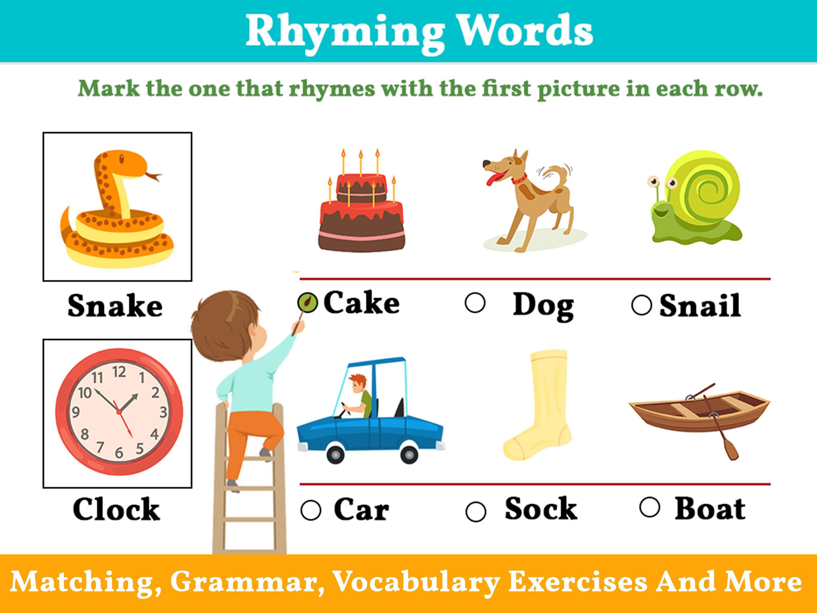 English Grammar and Vocabulary for Kids 13.0 Screenshot 2