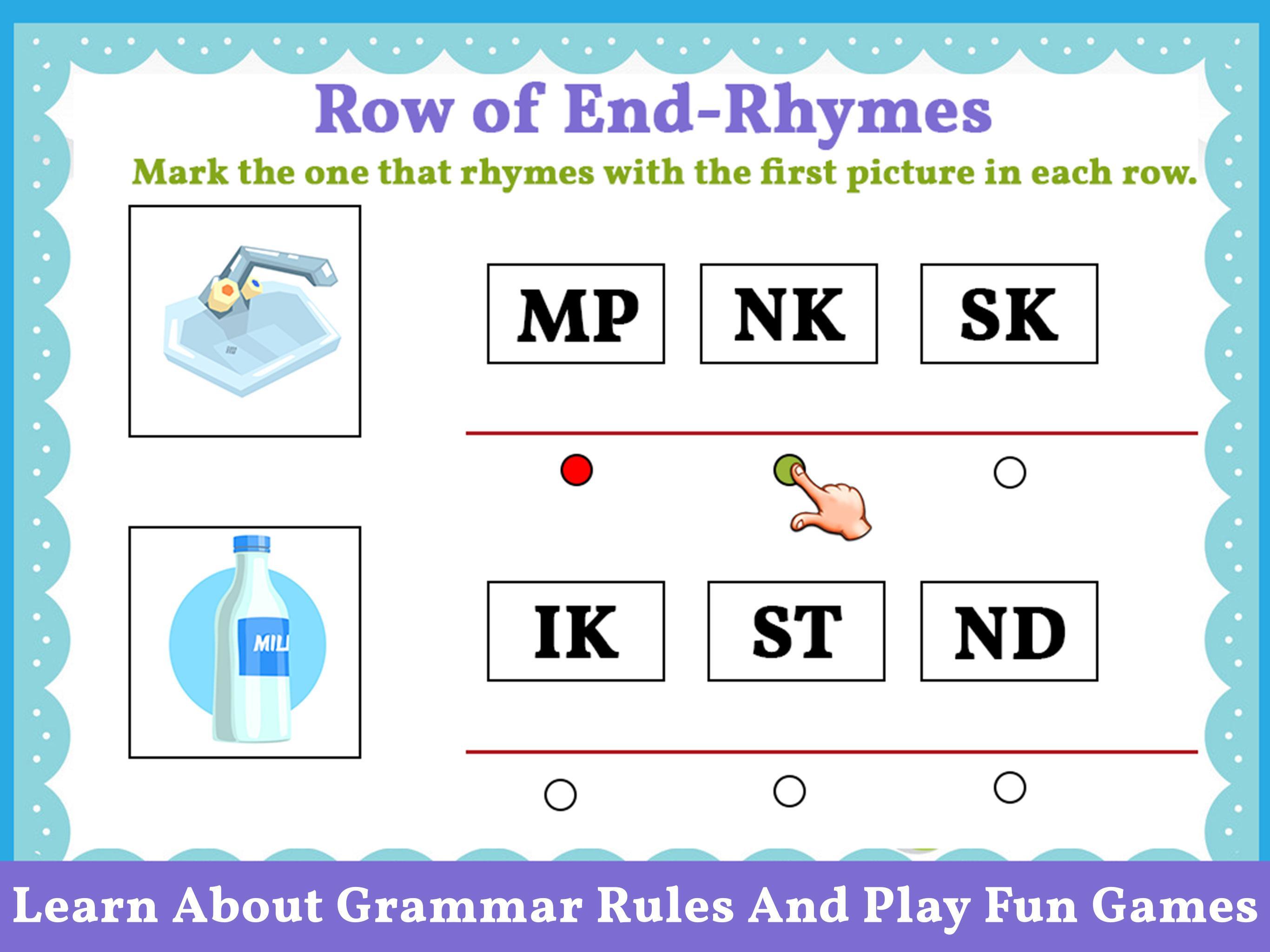 English Grammar and Vocabulary for Kids 13.0 Screenshot 7