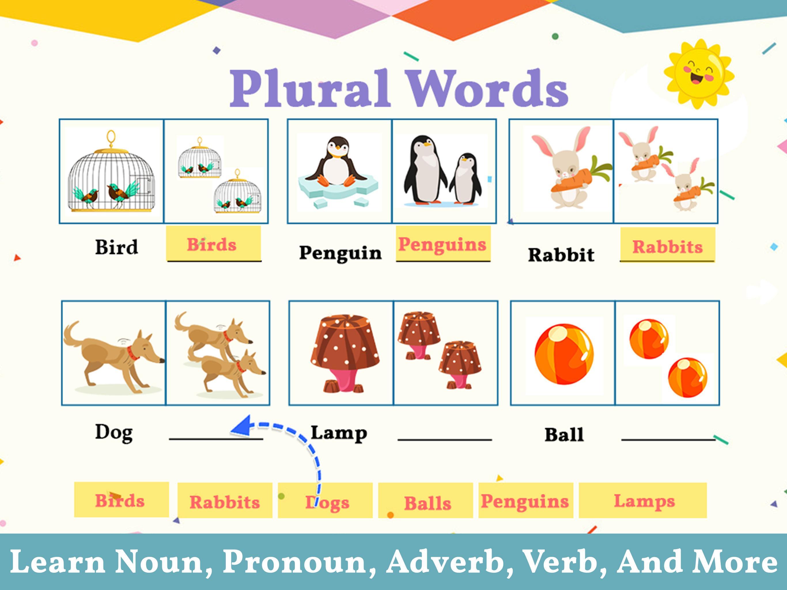 English Grammar and Vocabulary for Kids 13.0 Screenshot 9