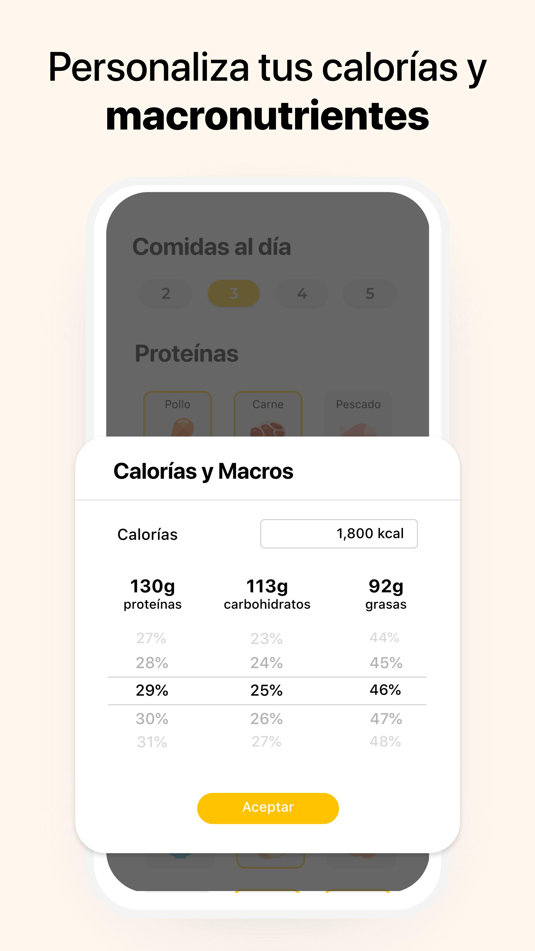 FITIA - Nutrición Inteligente. Baja de Peso Fácil 6.0.2 Screenshot 8