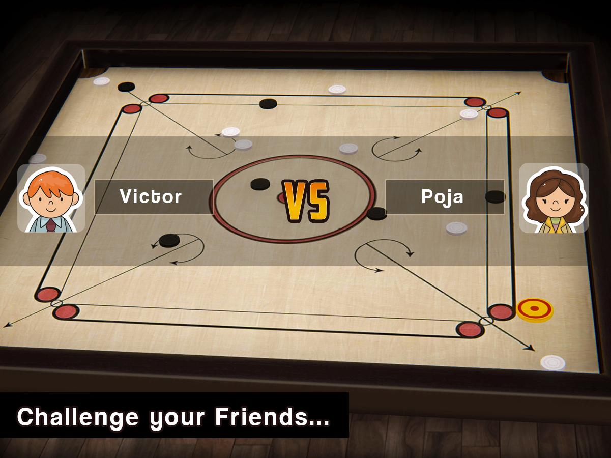 Carrom Multiplayer - 3D Carrom Board Games Offline 2.3 Screenshot 1