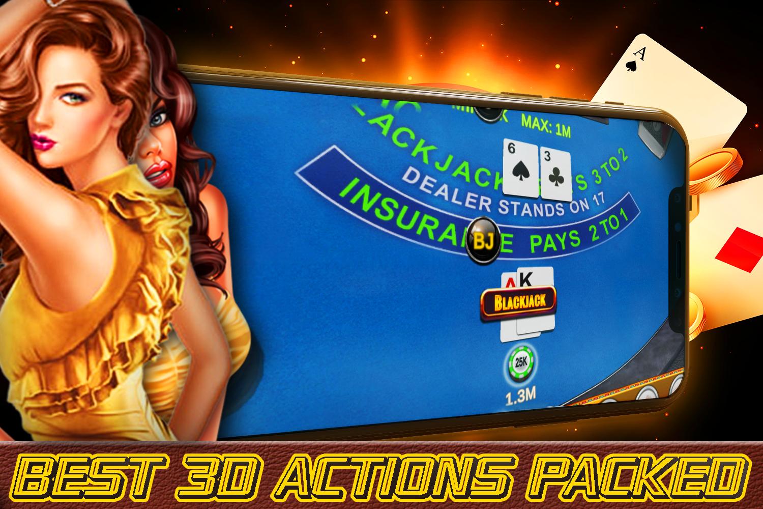 Blackjack - Free Vegas Casino Card Game 1.2 Screenshot 14