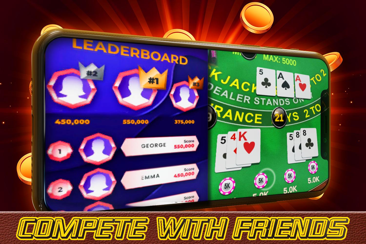Blackjack - Free Vegas Casino Card Game 1.2 Screenshot 15