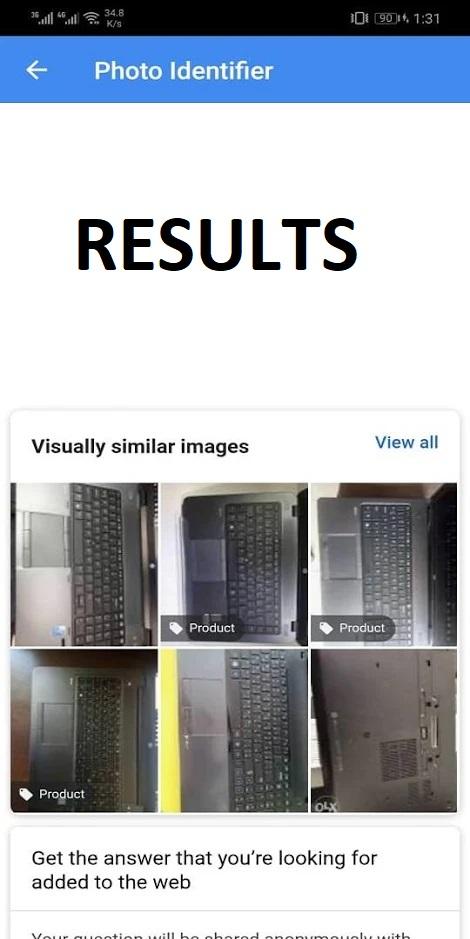Photo Identifier 2 Reverse Image Search Engine 1.7 Screenshot 5
