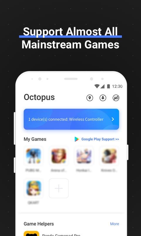 Octopus Gamepad, Mouse, Keyboard Keymapper 5.5.4 Screenshot 1