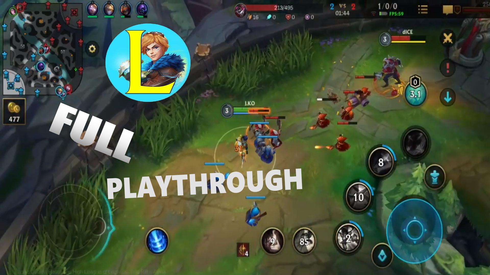 LoL : Wild Rift mobile 2020 Playthrough 1.0 Screenshot 1