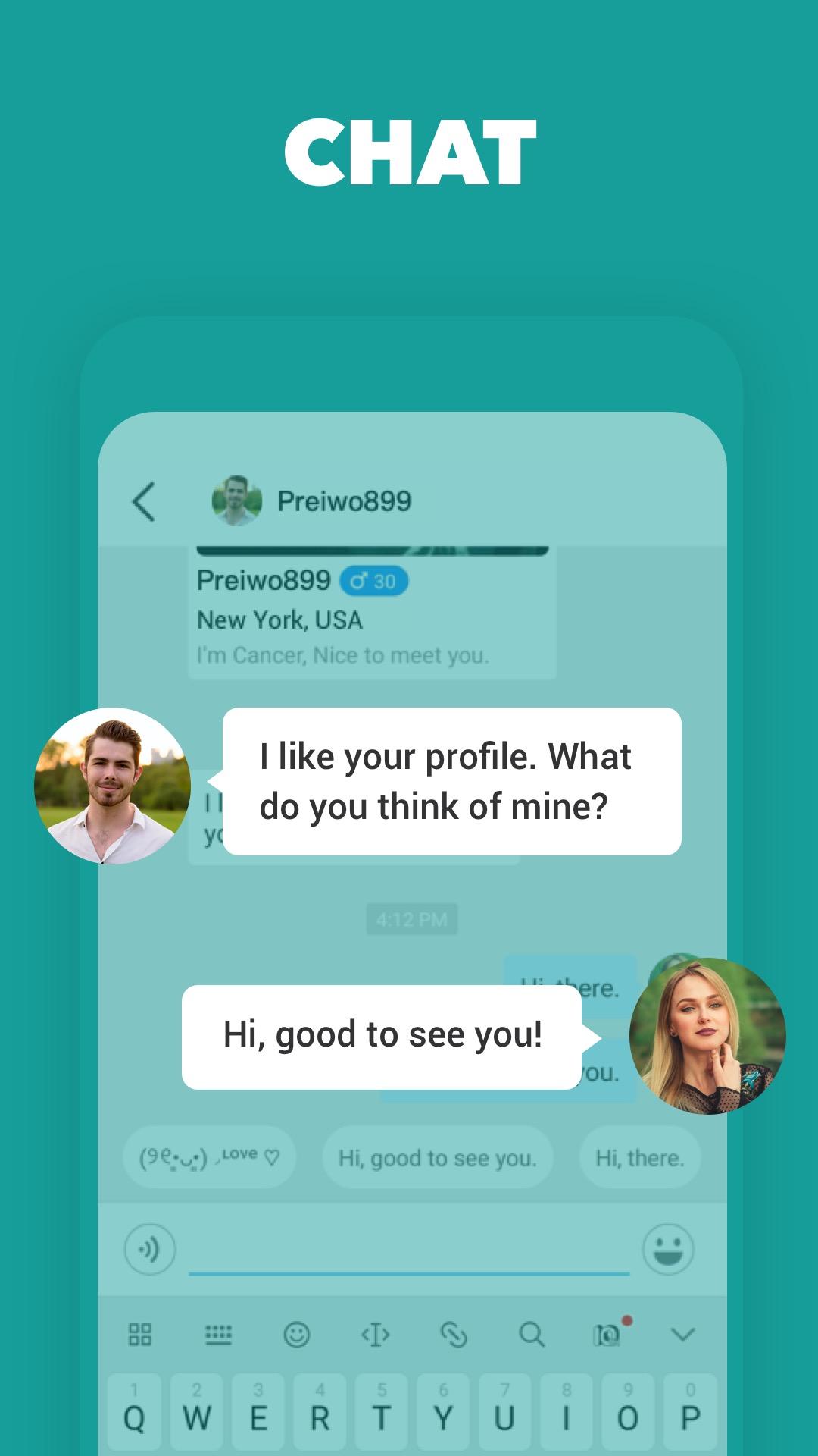 Mature Dating App - Meet online, Chat & Date 1.1.3 Screenshot 5