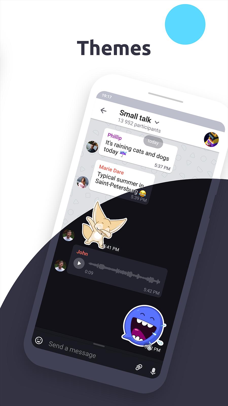 TamTam Messenger - free chats & video calls 2.9.1 Screenshot 5