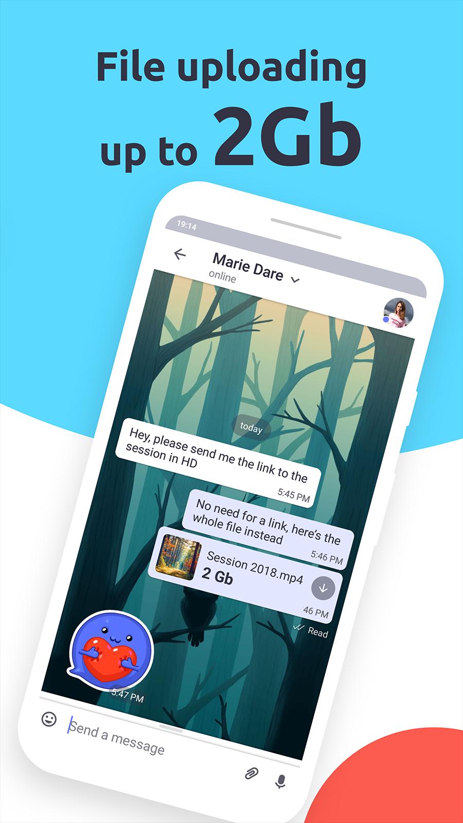 TamTam Messenger - free chats & video calls 2.9.1 Screenshot 7