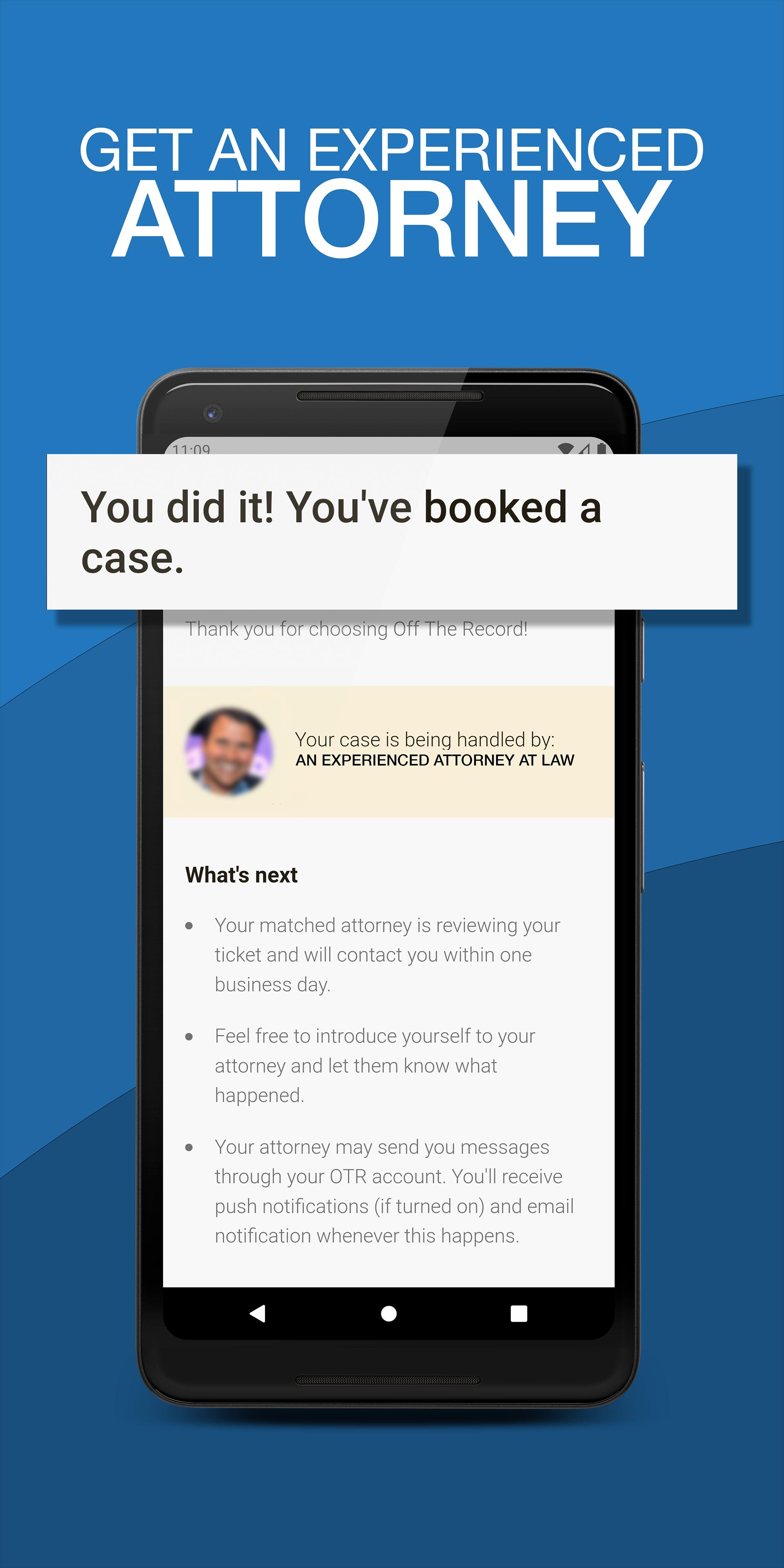 Off The Record Ticket Lawyer 12.0.0 Screenshot 6