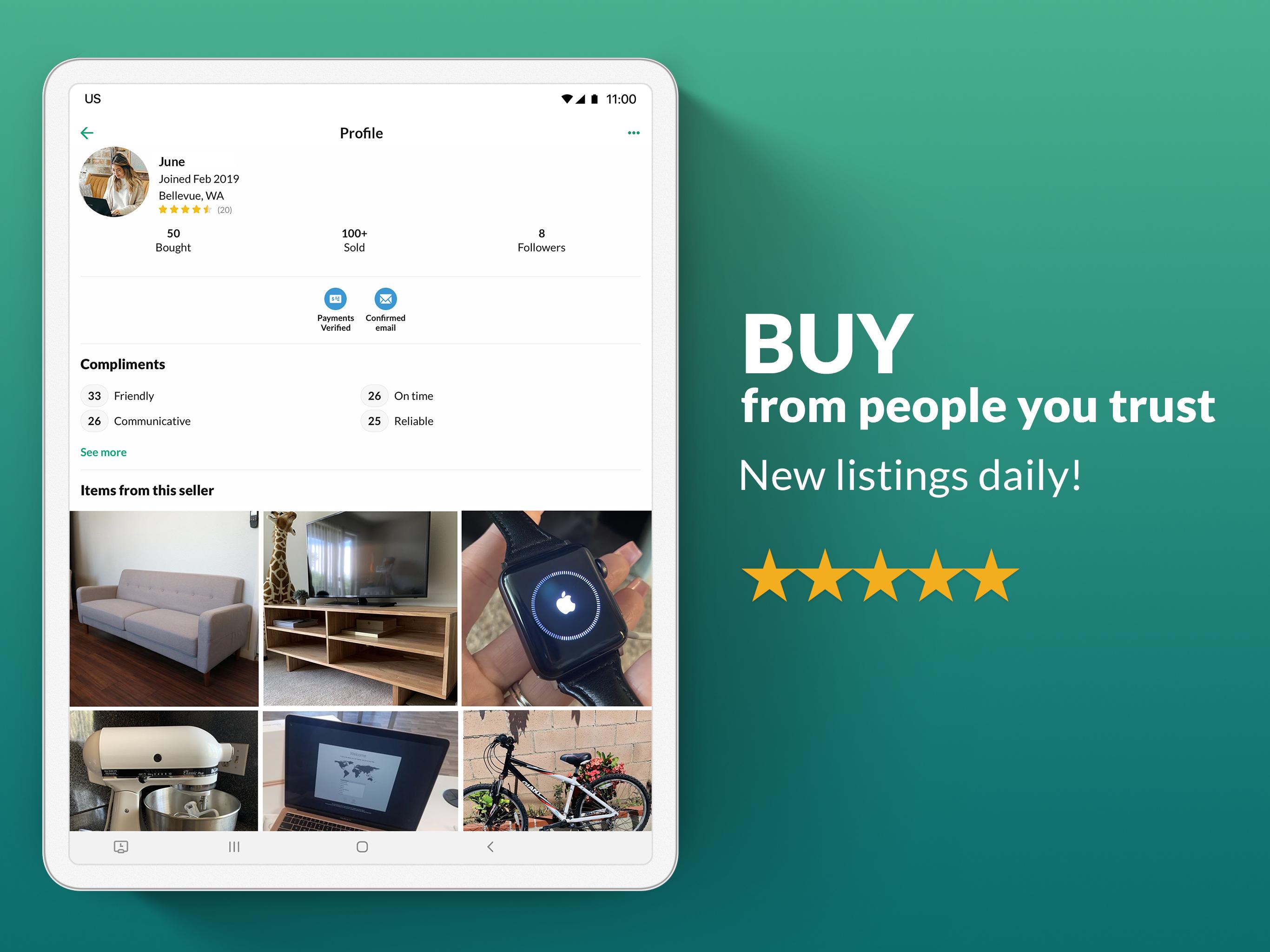 OfferUp Buy. Sell. Letgo. Mobile marketplace 4.0.18 Screenshot 13