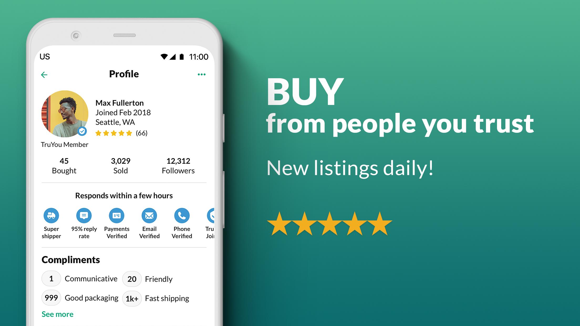 OfferUp Buy. Sell. Letgo. Mobile marketplace 4.0.18 Screenshot 3