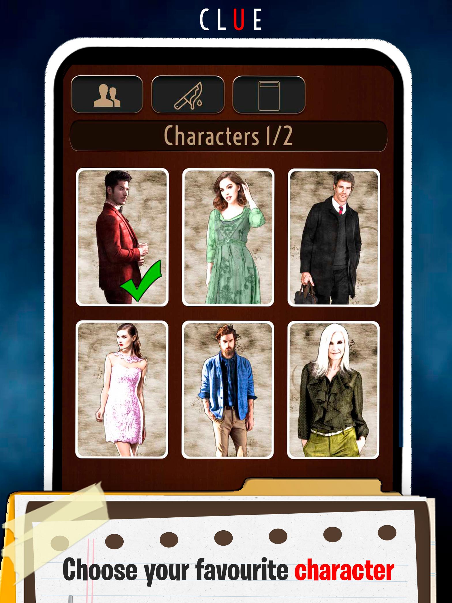 Clue Detective mystery murder criminal board game 2.3 Screenshot 10