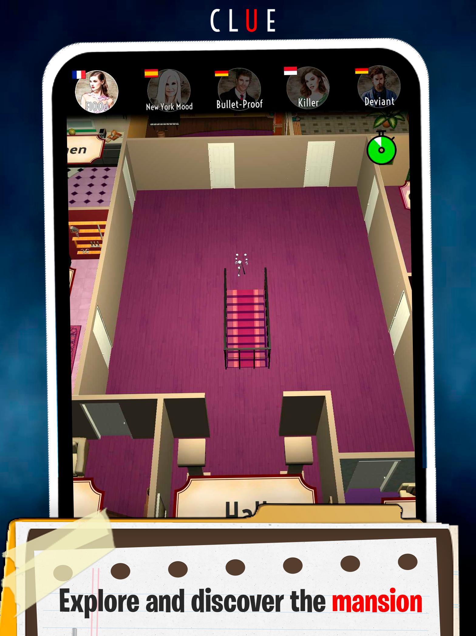 Clue Detective mystery murder criminal board game 2.3 Screenshot 11