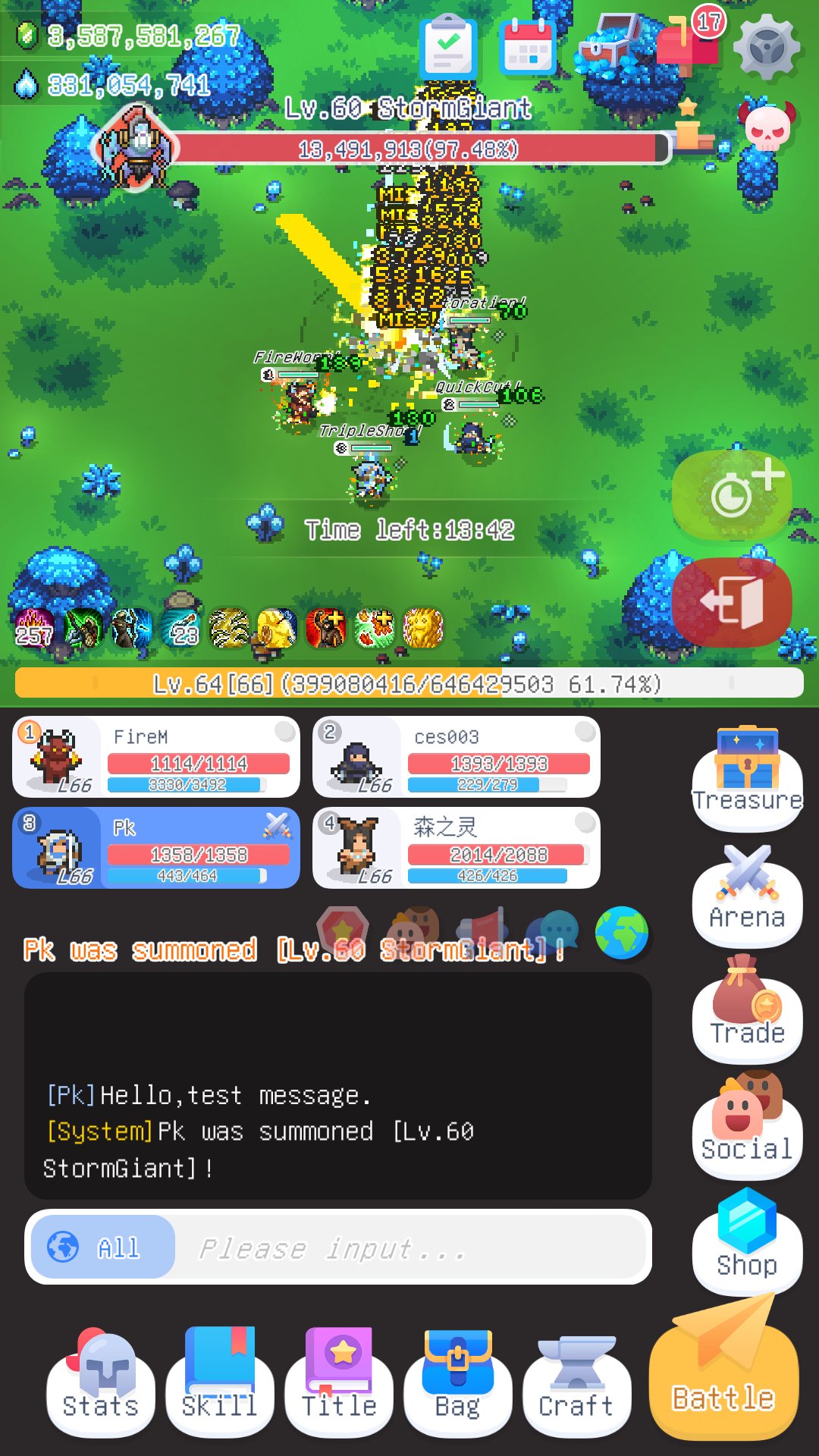 TinyWorld-Idle mmorpg 2.65 Screenshot 2