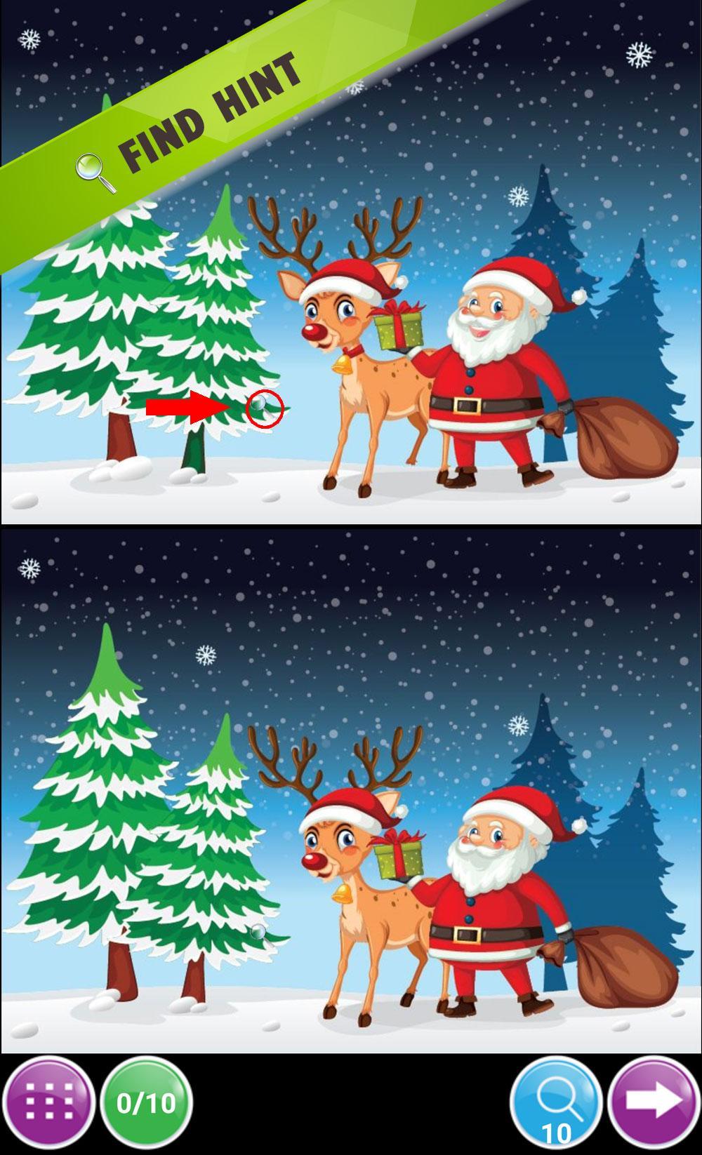 Xmas and New Year Find Differences 1.0.4 Screenshot 2