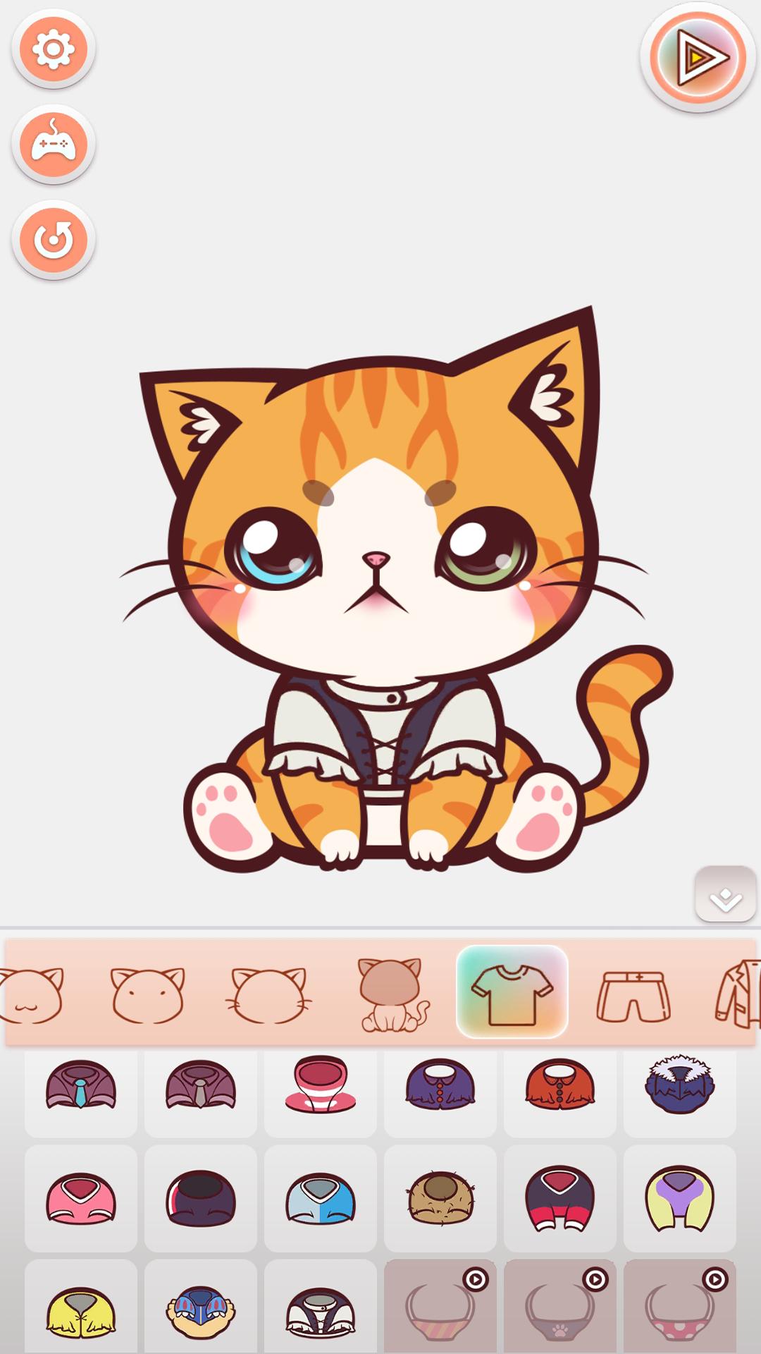 Kitty Fashion Star Cat Dress Up Game 0.0.2 Screenshot 12