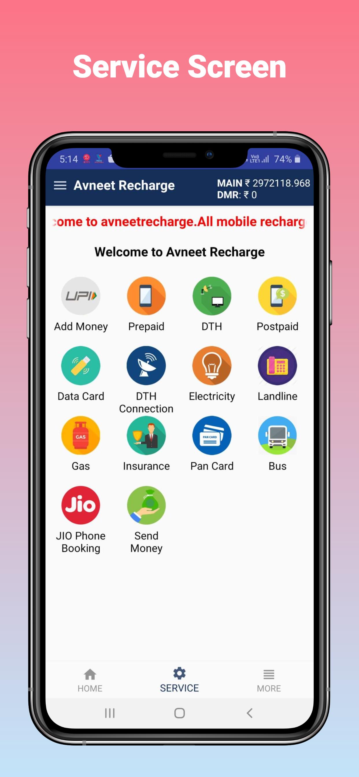 Avneet Recharge 60.4.3 Screenshot 2