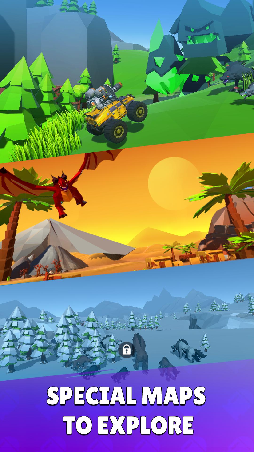 Battle Cars: Monster Hunter 1.4 Screenshot 11