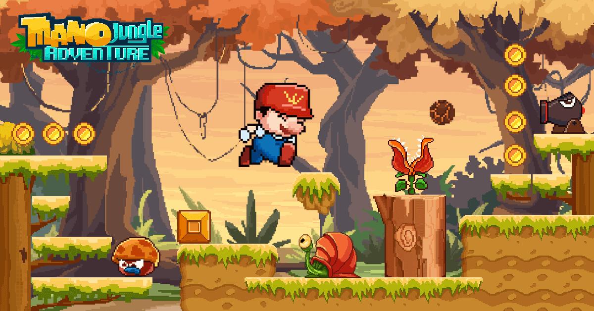 Mano Jungle Adventure Classic 2020 Arcade Game 1.0.5 Screenshot 1