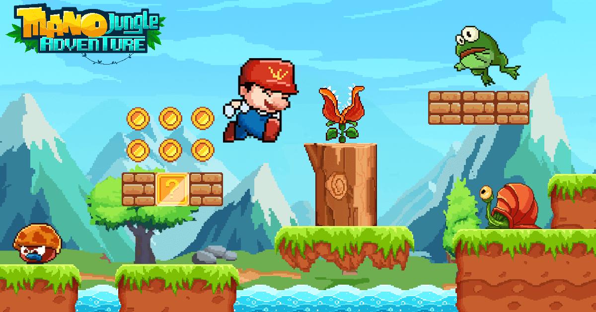 Mano Jungle Adventure Classic 2020 Arcade Game 1.0.5 Screenshot 2