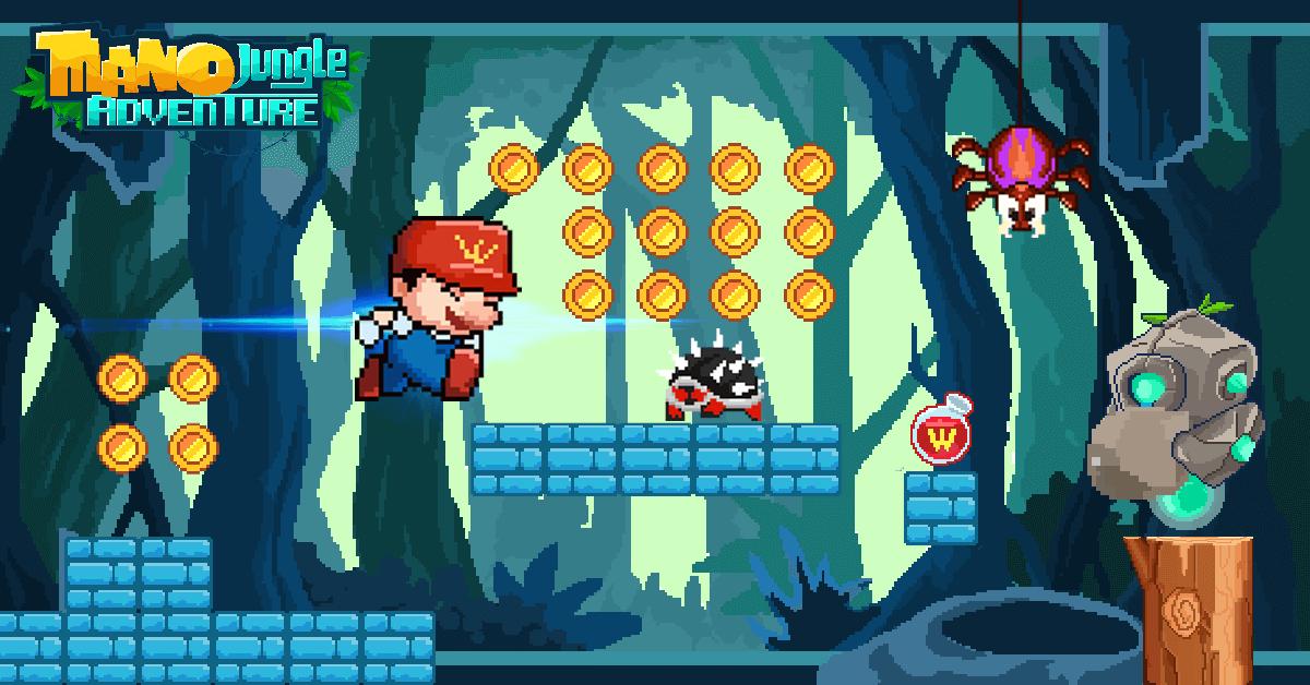 Mano Jungle Adventure Classic 2020 Arcade Game 1.0.5 Screenshot 4