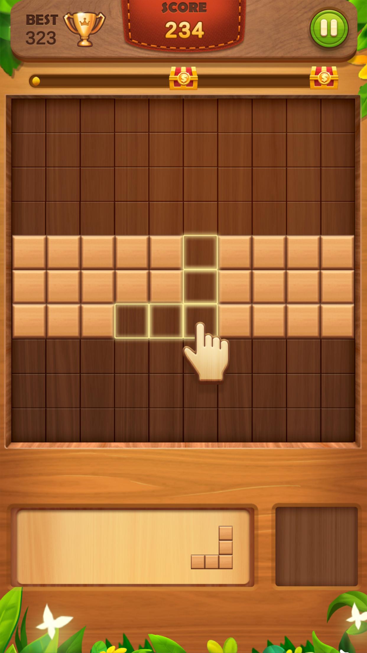 Block Puzzle Brain Training Test Wood Jewel Games 1.3.6 Screenshot 1