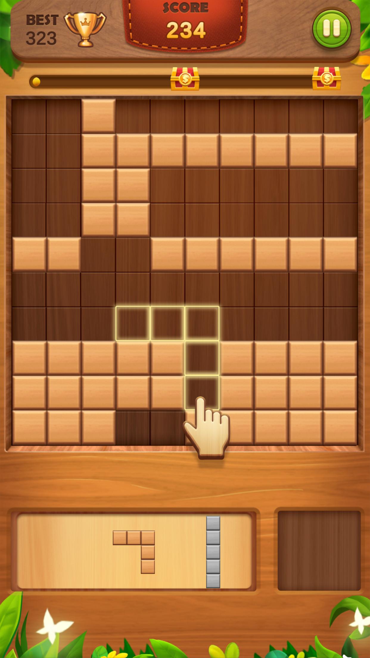 Block Puzzle Brain Training Test Wood Jewel Games 1.3.6 Screenshot 2