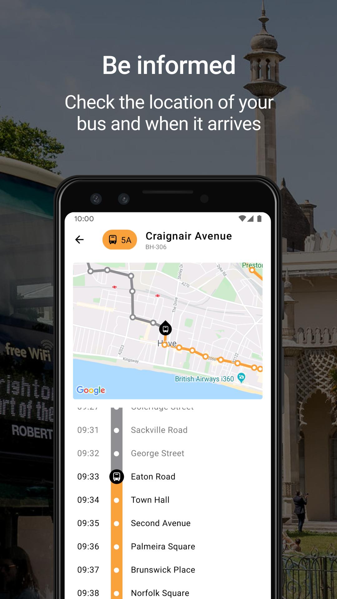 Brighton & Hove: Buses App 2.5.0 Screenshot 3