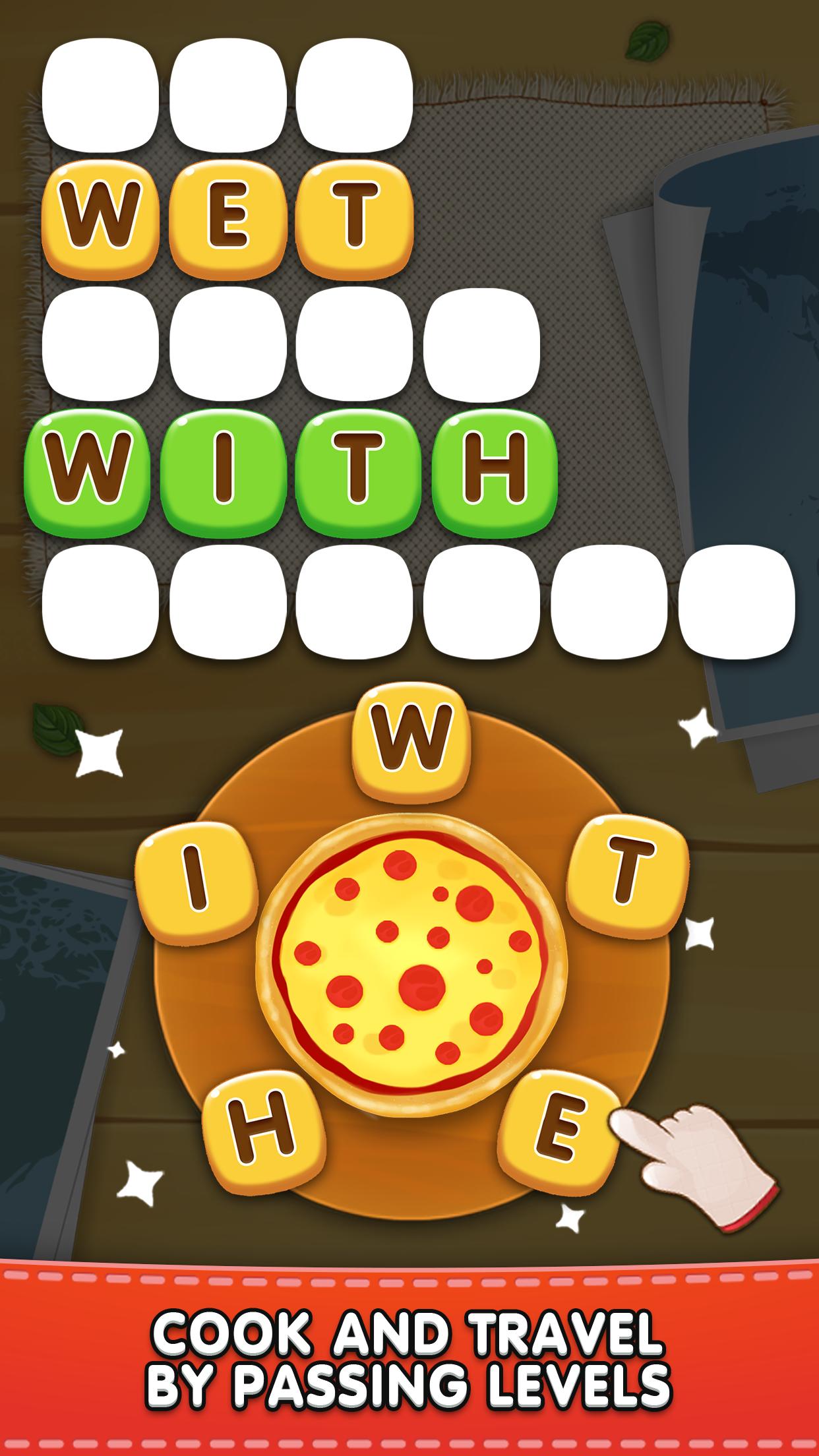 Word Pizza Word Games Puzzles 2.2.11 Screenshot 2