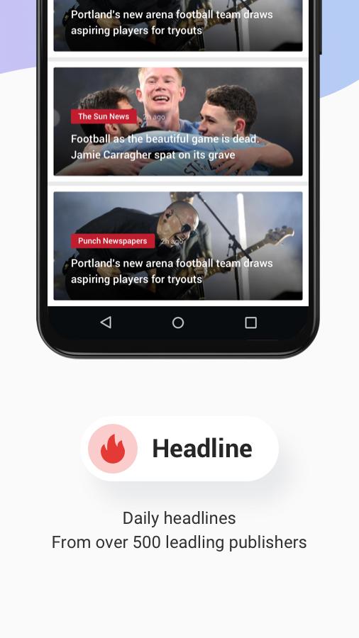 Opera News Lite - Less Data, More News 2.1.0 Screenshot 5