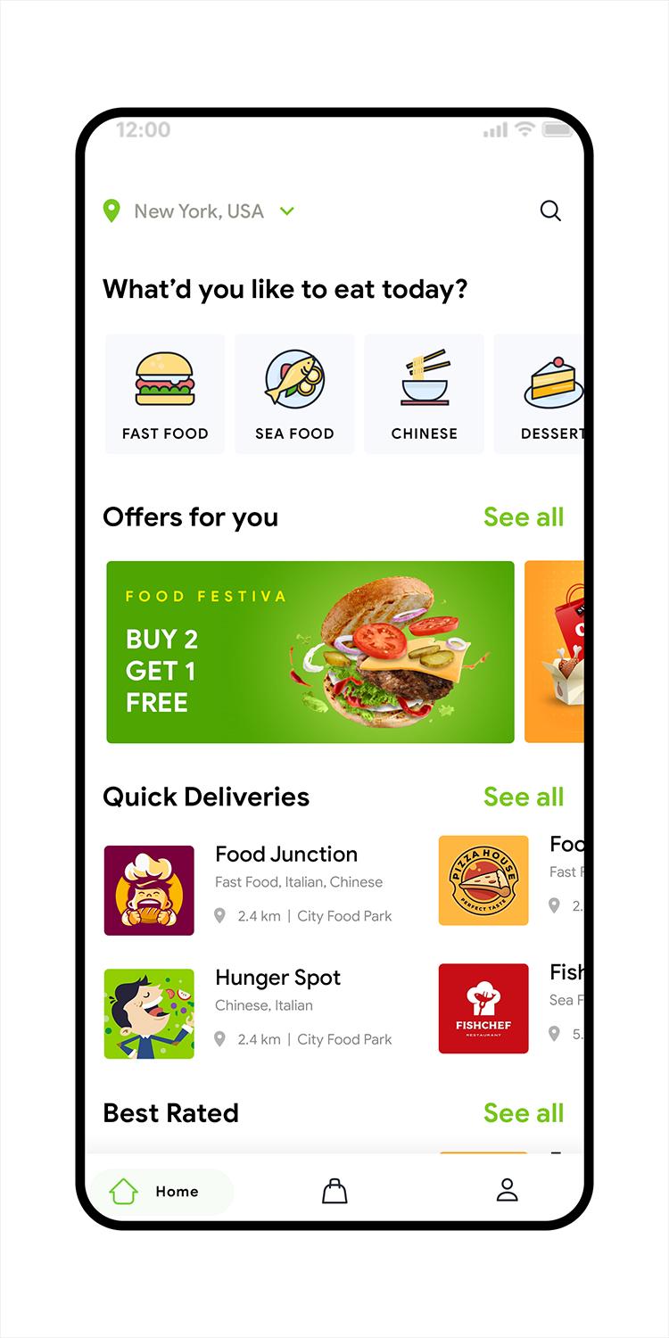 Foodoz User - Template 1.0.2 Screenshot 3