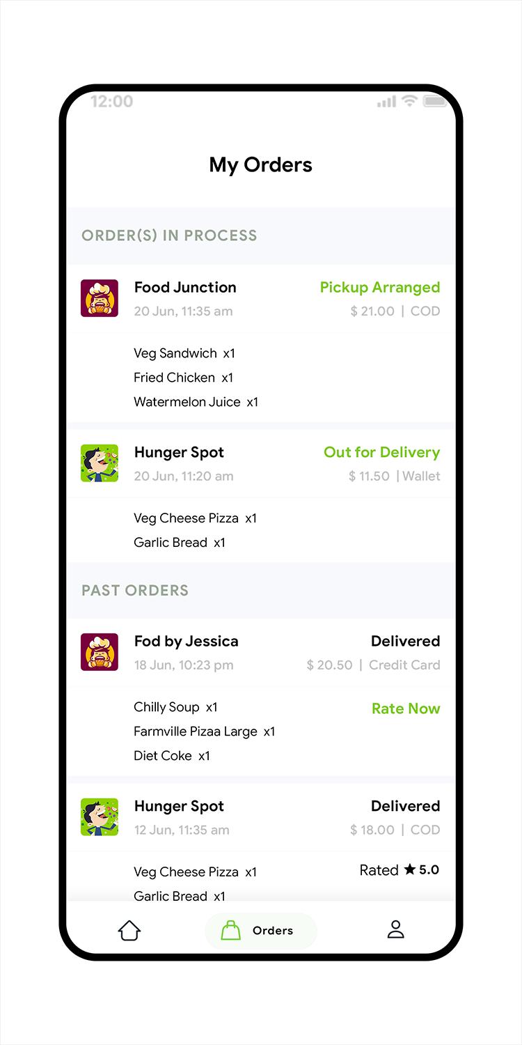Foodoz User - Template 1.0.2 Screenshot 7