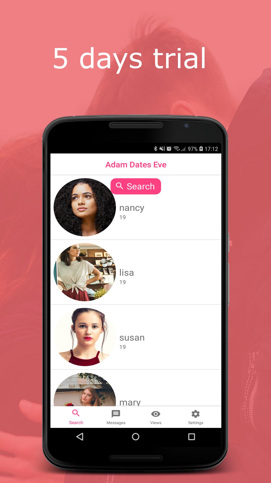 Adam Dates Eve Dating App 1.0.15 Screenshot 2