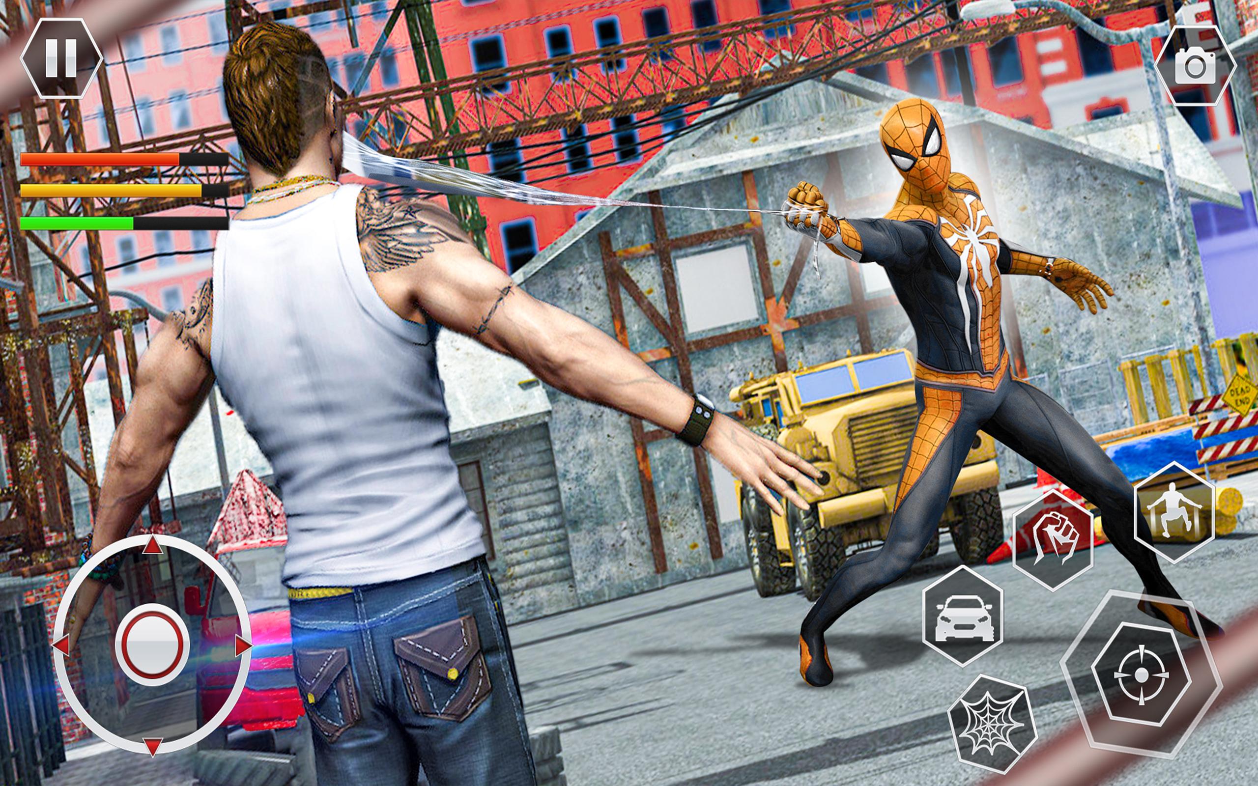 Spider Rope Superhero War Game - Crime City Battle 2.4 Screenshot 12