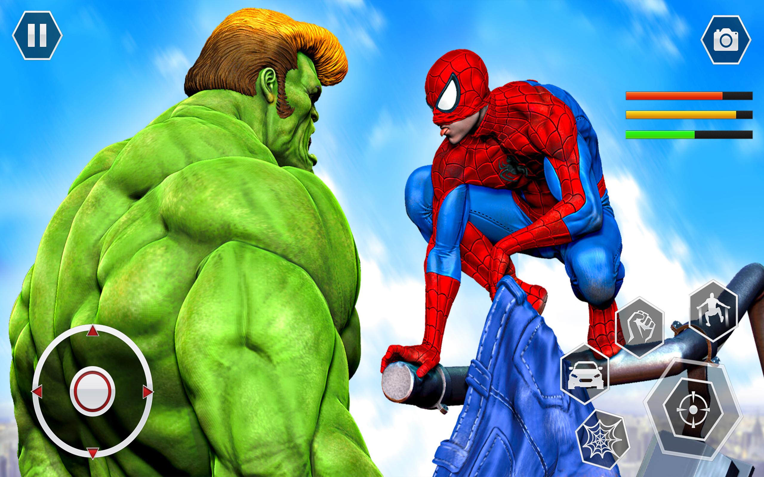 Spider Rope Superhero War Game - Crime City Battle 2.4 Screenshot 2