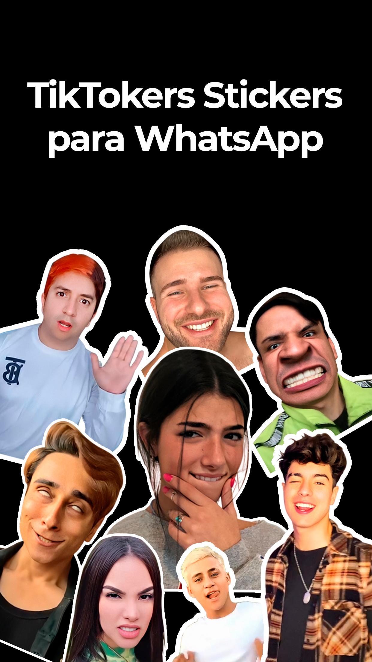 TikTokers Stickers para WhatsApp 2021 1.5 Screenshot 1