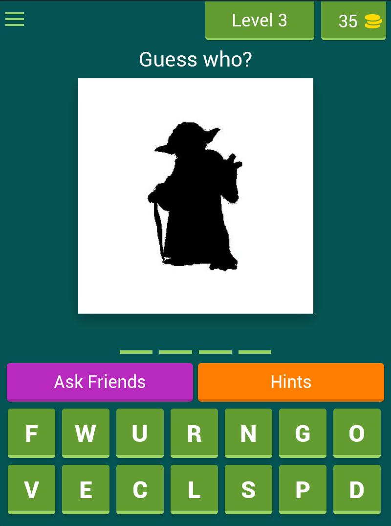 Guess the Character Shadow Shadow Quiz Game 8.21.4z Screenshot 10