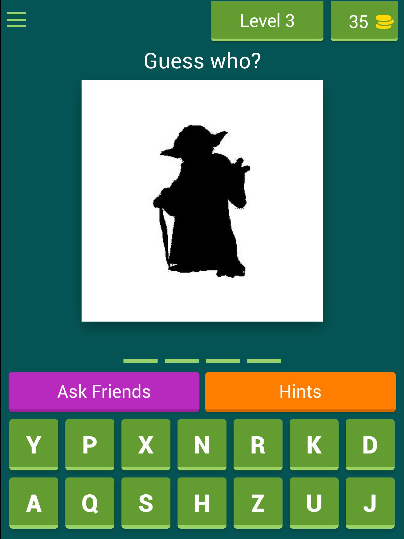 Guess the Character Shadow Shadow Quiz Game 8.21.4z Screenshot 13
