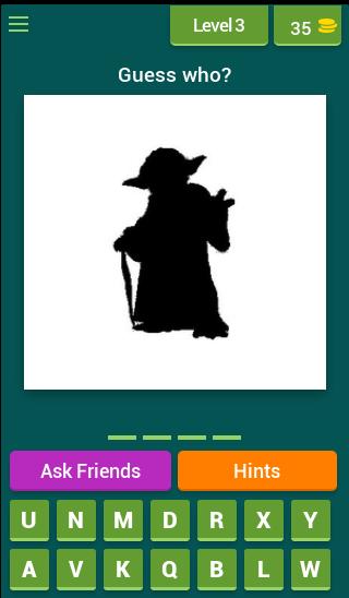 Guess the Character Shadow Shadow Quiz Game 8.21.4z Screenshot 4