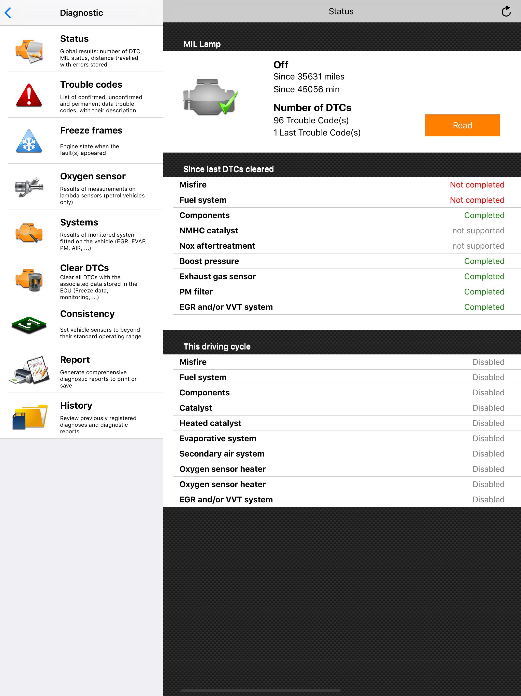 EOBD Facile OBD2 scanner Car Diagnostic elm327 3.26.0725 Screenshot 6
