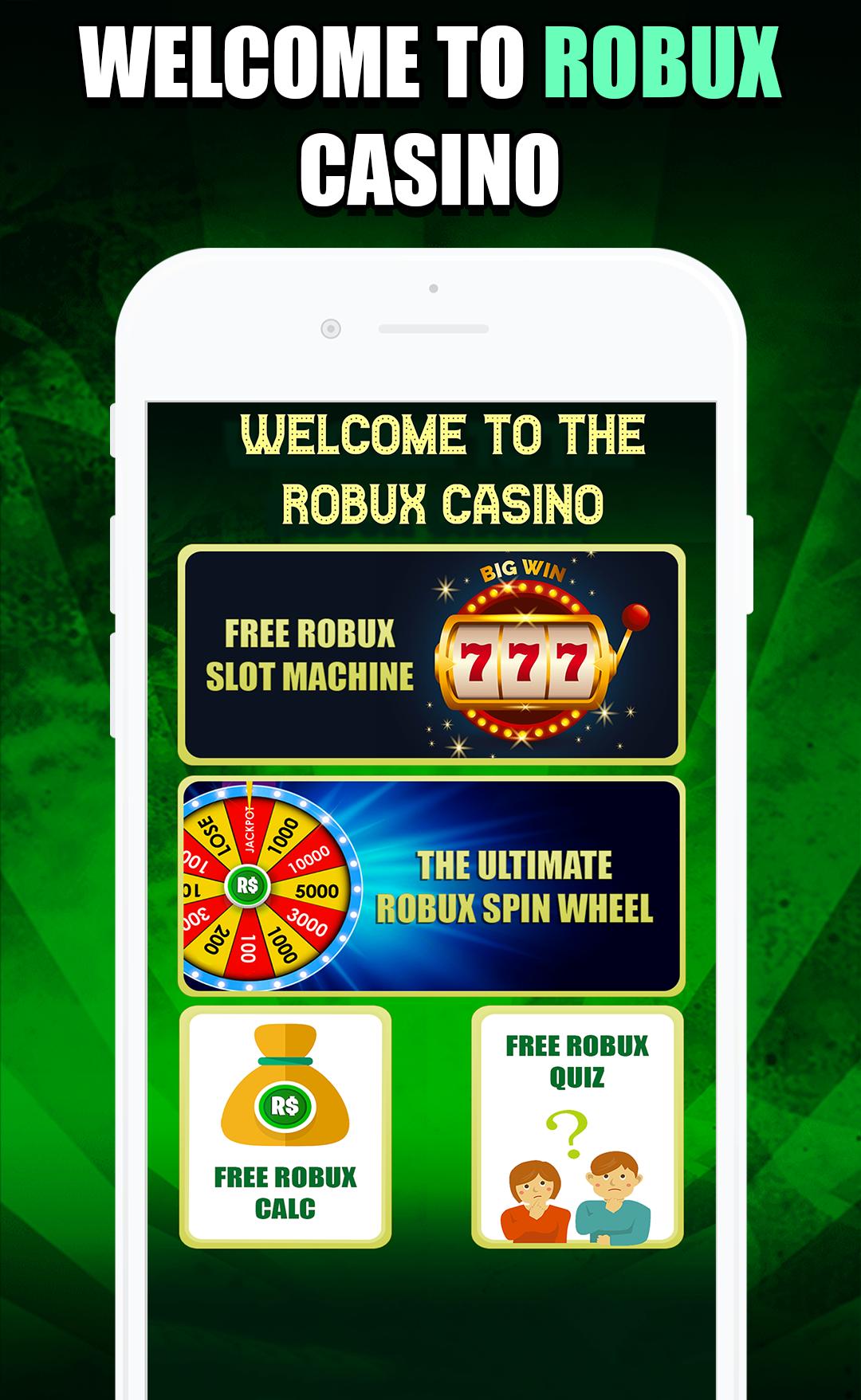 Robux Casino : Free Robux Slot Machine & RBX Wheel 1 Screenshot 1