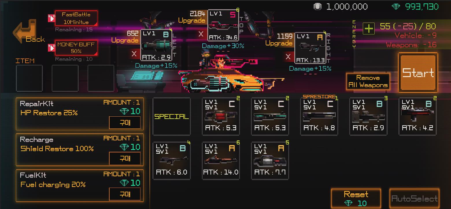 Bullet Punk: Idle + Defense CAR Shooting Action 0.15 Screenshot 17