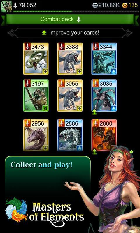 Masters of Elements－CCG game + online arena & RPG 6.6.5 Screenshot 3