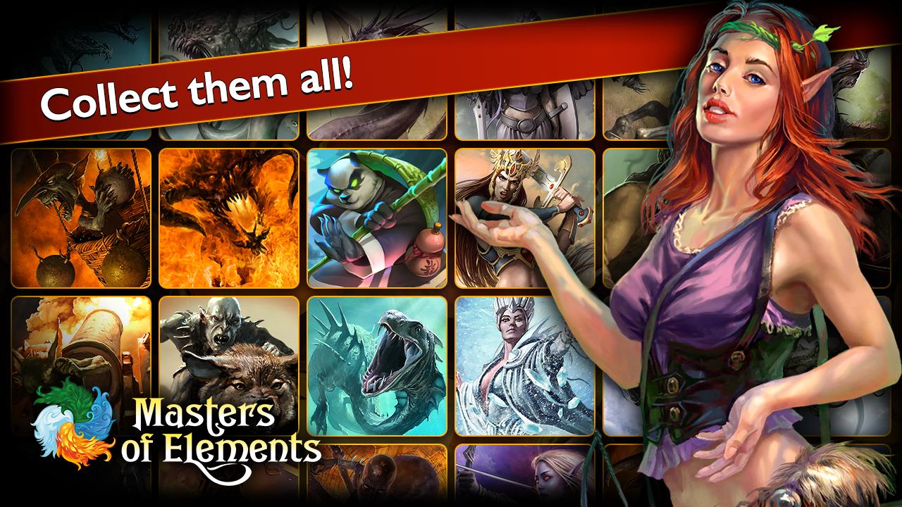 Masters of Elements－CCG game + online arena & RPG 6.6.5 Screenshot 8