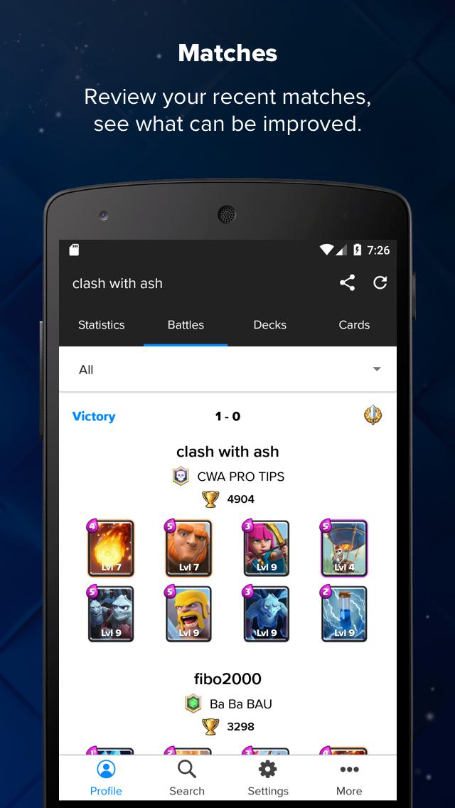 Stats Royale for Clash Royale 3.3.7 Screenshot 4