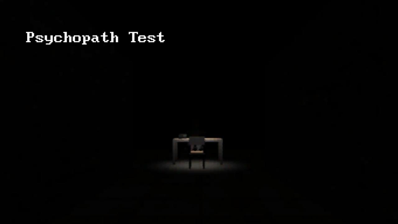 Psychopath Test 3D Horror Test 2.1.6 Screenshot 1