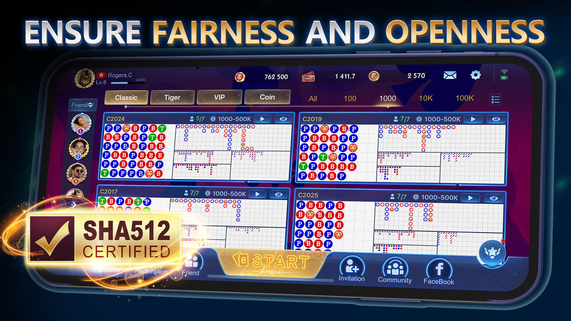 Baccarat Golden Tiger Baccarat 1.0.8 Screenshot 13