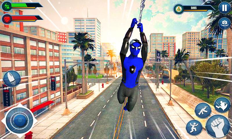 Spider hero game - mutant rope man fighting games 1.3 Screenshot 4